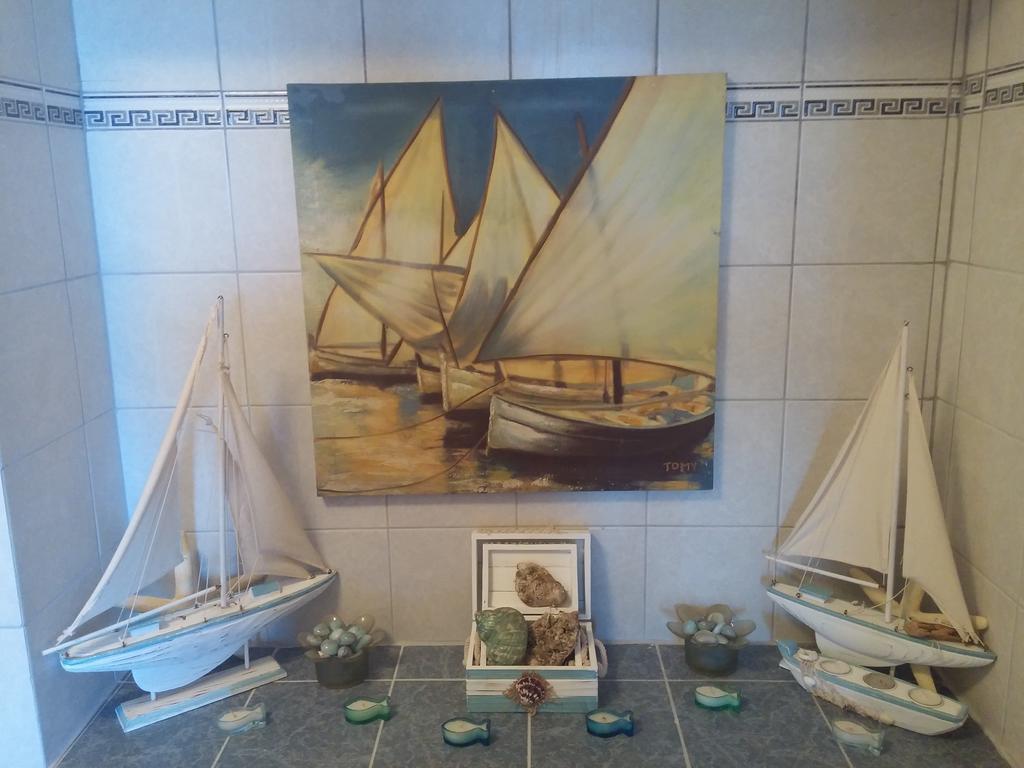 Villa Romanza Beach Villa Chalki Town Luaran gambar