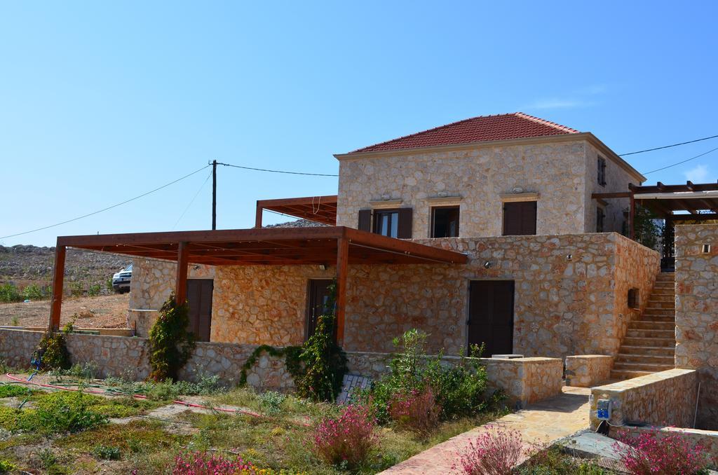 Villa Romanza Beach Villa Chalki Town Luaran gambar